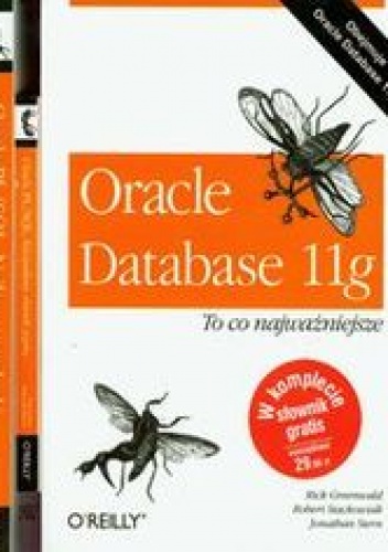 Okładka:  - Oracle Database 11g Oracle PL/SQL + Kieszonkowy słownik języka Oracle PL/SQL