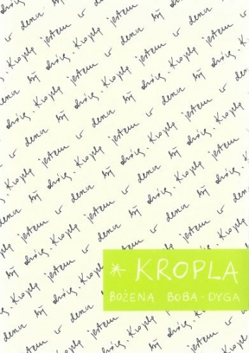 Okładka: Bożena Boba-Dyga - Kropla