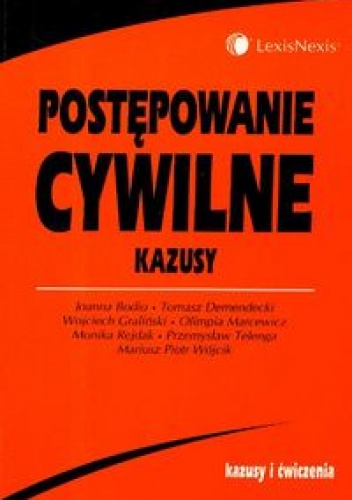 Okładka: Joanna Bodio - Postępowanie cywilne Kazusy