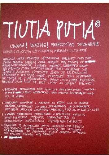 Okładka: Tiutia Putia - Tiutia Putia ©