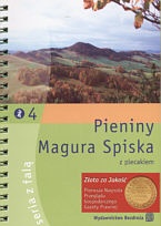 Okładka: Jan Czerwiński - Pieniny, Magura Spiska z plecakiem