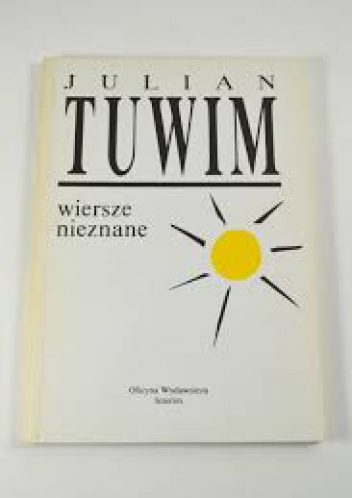 Okładka: Julian Tuwim - Wiersze nieznane