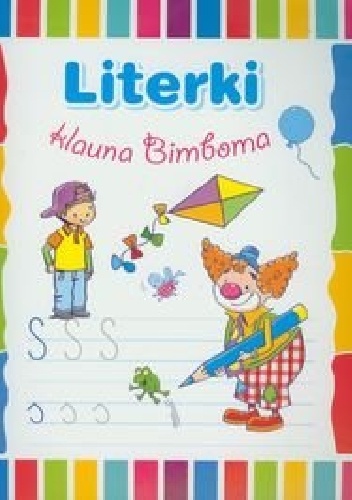 Okładka: Anna Wiśniewska - Literki klauna Bimboma