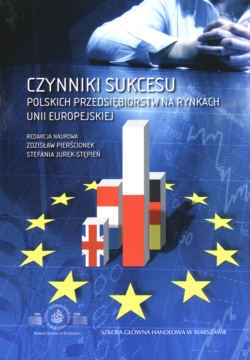 Okładka: Zdzisław Pierścionek - Czynniki sukcesu polskich przedsiębiorstw na rynkach Unii Europejskiej