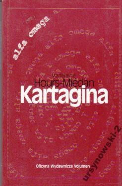 Okładka: Madeleine Hours-Miedan - Kartagina