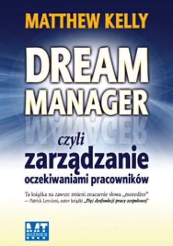 Okładka: Matthew Kelly - Dream Manager