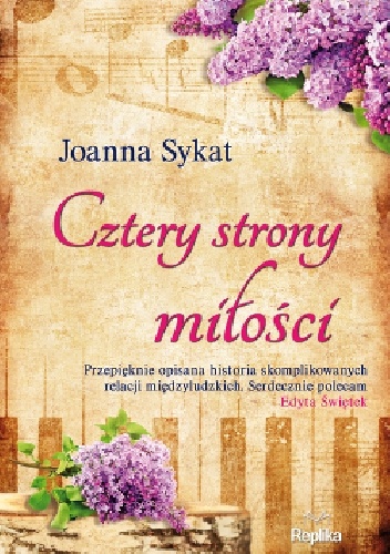 Okładka: Joanna Sykat - Cztery strony miłości