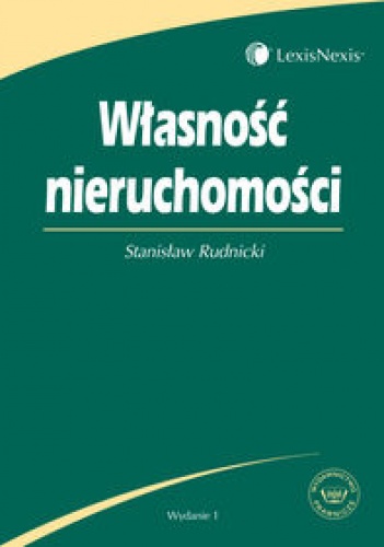 Okładka: Stanisław Rudnicki - Własność nieruchomości