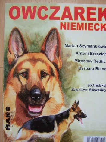 Okładka: Marian Szymankiewicz - Owczarek niemiecki