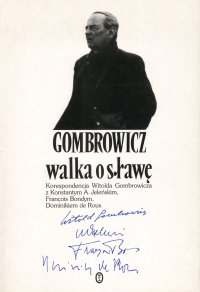 Okładka: Witold Gombrowicz - Walka o sławę Część 2