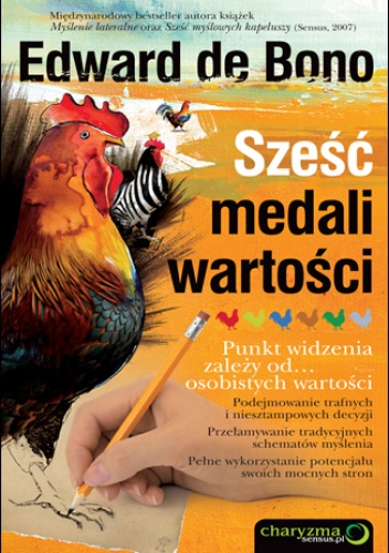 Okładka: Edward de Bono - Sześć medali wartości