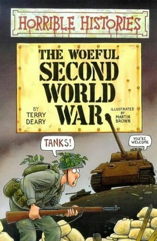 Okładka: Terry Deary - The woeful second world war