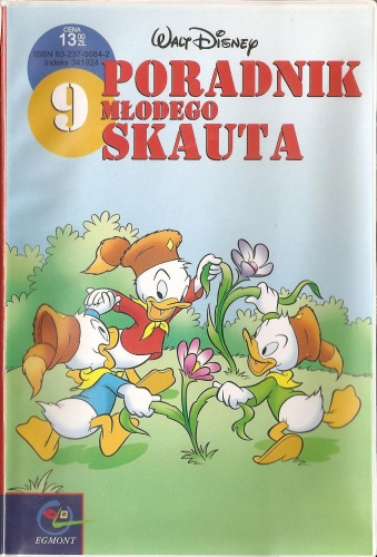 Okładka: Walt Disney - Poradnik Młodego Skauta 9