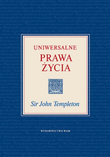 Okładka: John Templeton - Uniwersalne prawa życia