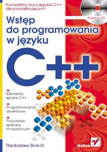 Okładka: Radosław Sokół - Wstęp do programowania w języku C++