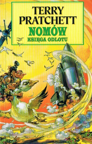 Okładka: Terry Pratchett - Nomów Księga Odlotu