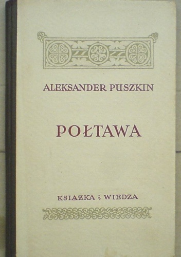 Okładka: Aleksander Puszkin - Połtawa