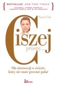 Okładka: Susan Cain - Ciszej proszę...