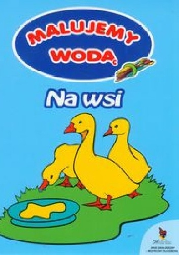 Okładka: Anna Wiśniewska - Na wsi. Malujemy wodą