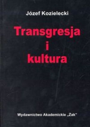Okładka: Józef Kozielecki - Transgresja i kultura