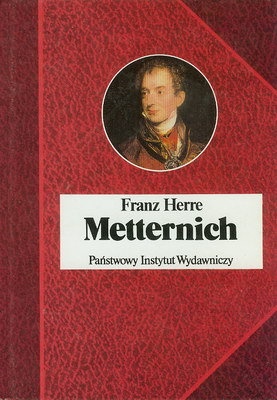 Okładka: Franz Herre - Metternich