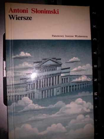 Okładka: Antoni Słonimski - Wiersze