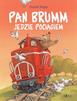 Okładka: Daniel Napp - Pan Brumm jedzie pociągiem