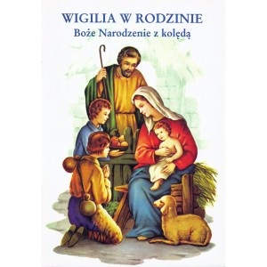 Okładka: Jan Jerzy Górny - Wigilia w rodzinie. Boże Narodzenie z kolędą