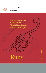 Okładka: Paulina Horbowicz - Runy