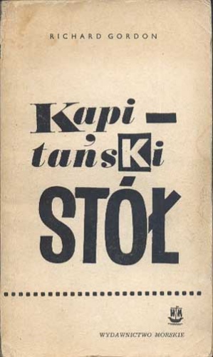 Okładka: Richard Gordon - Kapitański stół