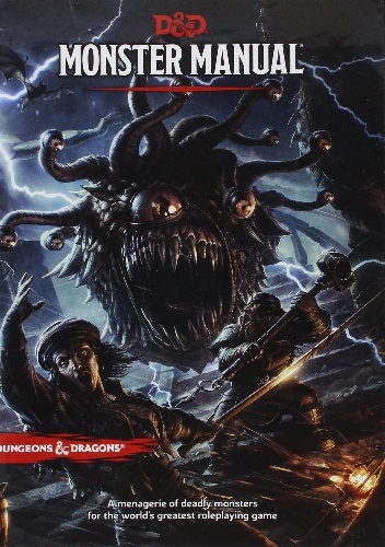 Okładka:  - D&amp;D Monster Manual