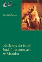 Okładka: Paul Rabinow - Refleksje na temat badań terenowych w Maroku