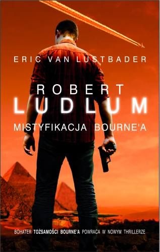 Okładka: Eric van Lustbader - Mistyfikacja Bourne'a