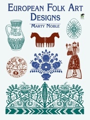 Okładka: Marty Noble - European Folk Art Designs