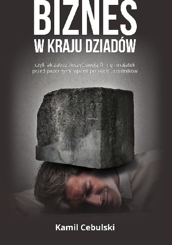 Okładka: Kamil Cebulski - Biznes w kraju dziadów. Czyli jak zabezpieczyć swoją firmę i majątek przed pazernymi łapami polskich urzędników.