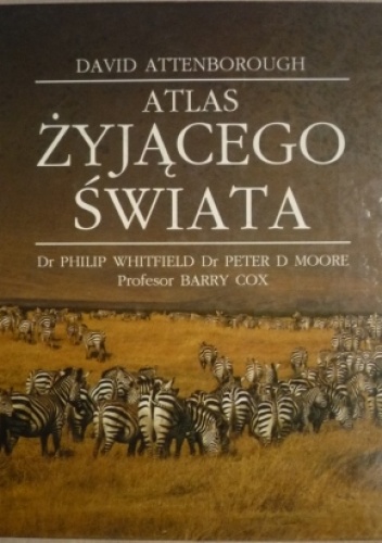 Okładka: David Attenborough - Atlas żyjącego świata