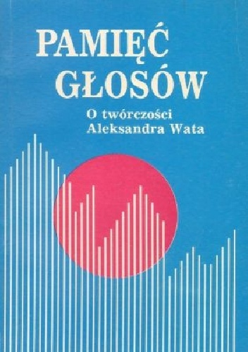 Okładka: Wojciech Ligęza - Pamięć głosów. O twórczości Aleksandra Wata
