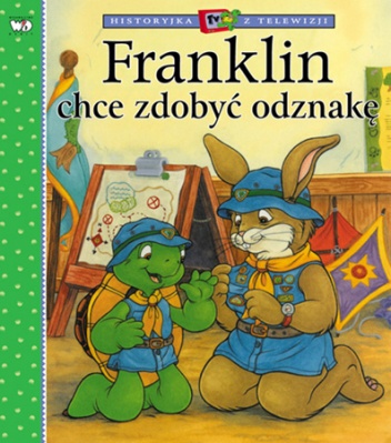 Okładka: Sharon Jennings - Franklin chce zdobyć odznakę