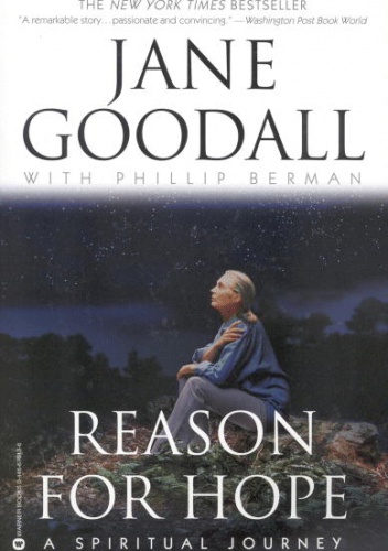 Okładka: Jane Goodall - Reason for Hope. A spiritual journey