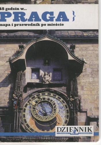 Okładka:  praca zbiorowa - 48 godzin w... Praga. Mapa i przewodnik po mieście