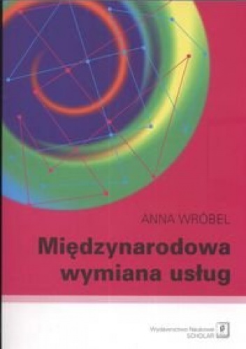 Okładka: Anna Wróbel - Międzynarodowa wymiana usług