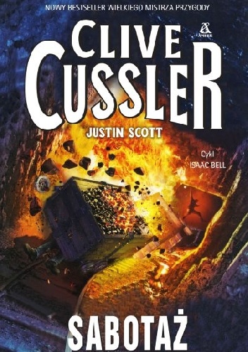Okładka: Clive Cussler - Sabotaż