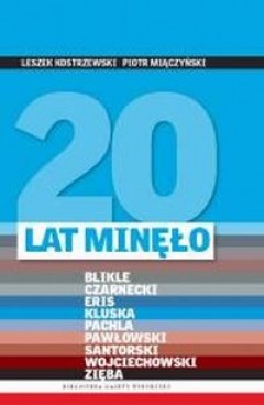 Okładka: Leszek Kostrzewski - 20 lat minęło