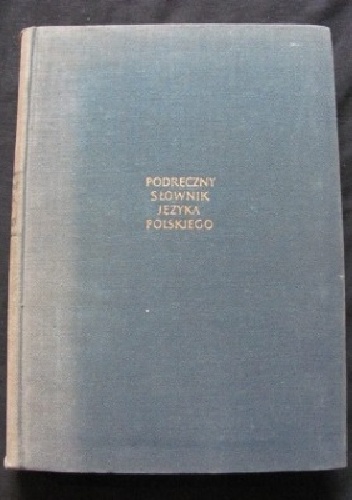 Okładka: Stanisław Arct - Podręczny słownik języka polskiego