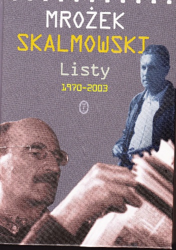 Okładka: Sławomir Mrożek - Listy 1970-2003