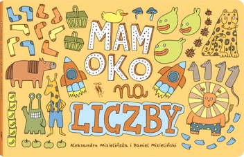 Okładka: Daniel Mizieliński - Mam oko na liczby