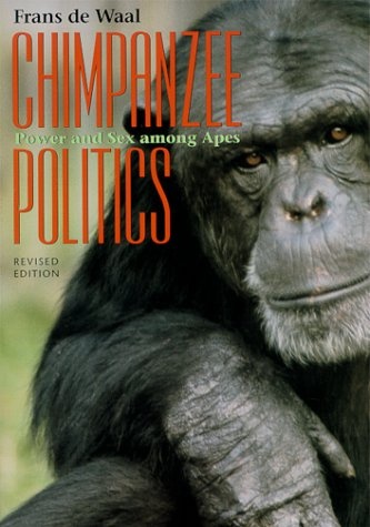 Okładka: Frans de Waal - Chimpanzee Politics. Power and Sex among Apes