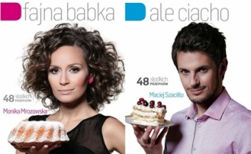 Okładka: Monika Mrozowska-Szaciłło - Fajna babka - ale ciacho