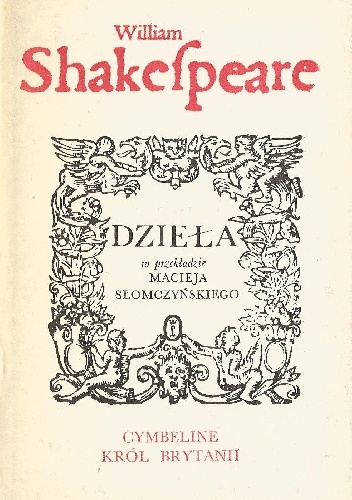 Okładka: William Shakespeare - Cymbeline król Brytanii