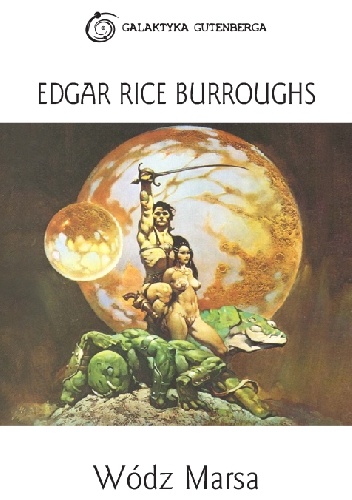 Okładka: Edgar Rice Burroughs - Wódz Marsa